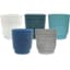 MCarr 16pc 5.1" Ribbed Planter Asst Colors — thumbnail 1 of 2