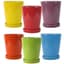 MCarr 18PC Tall Round W/Saucer Set Mix Colors — thumbnail 1 of 2