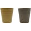 MCarr 16pc Mixed Ceramic Pots with Glossy Glaze Finish Grey/Yellow — thumbnail 1 of 2