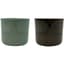 MCarr 36pc Mixed Ceramic Pots with Glossy Glaze Finish Brown/Green — thumbnail 1 of 2