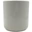 MCarr 5.31"x5.31"x5.51" Ceramic Pot with Glossy Glaze Finish Light Grey — thumbnail 1 of 2