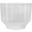 MCarr 4.4"x4.4"x3.5" Ceramic Pot Glossy Glaze Tapered White — thumbnail 1 of 2