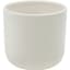 Mcarr 5"x5"X4.5" Ceramic Pot Glossy Glaze White Classic Smooth Look — thumbnail 1 of 2