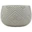 MCarr 5"x5"x3.15" Ceramic Pot Matte White — thumbnail 1 of 2