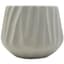 MCarr 5.51"x5.51"x4.33" Ceramic Pot Matte White — thumbnail 1 of 2