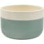 Mcarr 5"x5"x3" Ceramic Bowl Pot Glossy Glaze White and Green — thumbnail 1 of 2