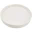 Mcarr 4.9"x4.9"x.79" Ceramic Saucer Glossy Glaze White — thumbnail 1 of 2