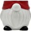 Mcarr 4.6"x4.7"x4" Ceramic Pot Glossy Glaze Santa Figure — thumbnail 1 of 2
