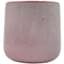 MCarr 6.1"x6.1"x5.9" Stoneware Pot with Reactive Finish Pink — thumbnail 1 of 2