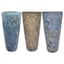 MCarr 15PC Tall Round Pltr Plt Mixed Colors — thumbnail 1 of 2
