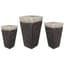 MCarr 15pc Tall Smooth Planter Pallet Volcanic Falling Brown — thumbnail 1 of 2