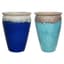 MCarr 12pc Tall Wide Mouth Jar Planter Pallet Mixed Colors — thumbnail 1 of 2