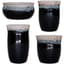 MCarr 26pc Volcanic Mix Planter Pallet Assortment Glossy Black — thumbnail 1 of 2