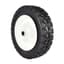 Maxpower 6" x 1.50" Offset Steel Lawn Mower Wheel with Diamond Tread — thumbnail 1 of 2