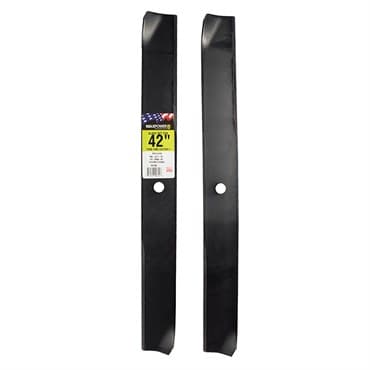 Maxpower 2 Blade Set for Many 42" Cut Toro TimecutterZ Mowers Replaces OEM #'s 106-2247-03, 110-1857-03 and 110-6568-03 — photo 1 of 2