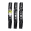 Maxpower 3 Blade Set 50" Mowers Cub Troy Bilt MTD Craftsman Replaces OEM#'s 942-05052A & 742-05052A — thumbnail 1 of 2