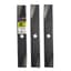 Maxpower 3 Heavy-Duty Blades for Many 46" Cut Craftsman, Husqvarna, Poulan Mowers Replaces OEM #'s 152443, 163819, 532145708 — thumbnail 1 of 2
