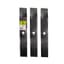 Maxpower 3 Blade Mulching Set for Many 48" Cut Craftsman, Husqvarna, Poulan Mowers Replaces OEM # 173921, 532173921 — thumbnail 1 of 2