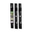 Maxpower 3 Blade Set of 3-N-1 Blades for Many 48" Cut John Deere Mowers Replaces OEM #'s AM137757, AM141035, GX21784, GY20852 — thumbnail 1 of 2