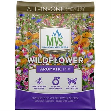 MVS 2# Wildflower Aromatic Mix Seed with Mulch Kit — photo 1 of 2