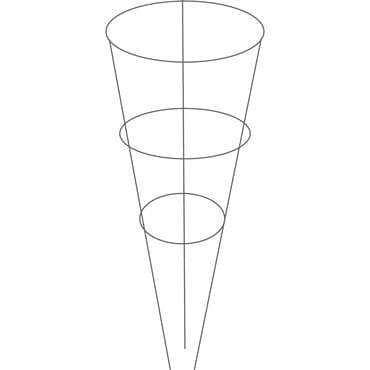 Midwest Wire Works 33" Tomato Cage 3 Ring 3Leg — photo 1 of 2