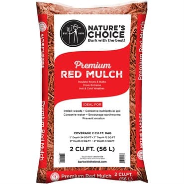 NC 2cf Colored Mulch Red 65/PL — photo 1 of 2
