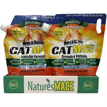 Nature's Mace MiniMace 8pc 2.2# Cat Repellent Granules Display — photo 1 of 2