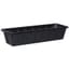 Novelty 24" Polypro Flower Box Planter Black — thumbnail 1 of 2