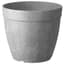 StoneArt 6" Round Dolce Planter Grey — thumbnail 1 of 2