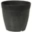 StoneArt 12" Round Dolce Planter Black — thumbnail 1 of 2