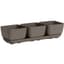 Majestic Trio Planter Taupe Herb & Succulent Planter — thumbnail 1 of 2