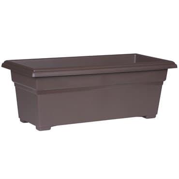 Countryside 27" PatioTub Brown Rectangular Planter — photo 1 of 2