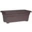 Countryside 27" PatioTub Brown Rectangular Planter — thumbnail 1 of 2