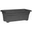 Countryside 27" PatioTub Black Rectangular Planter — thumbnail 1 of 2