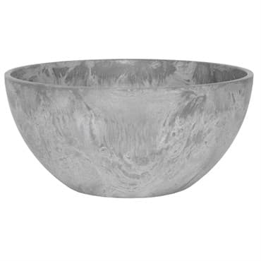 StoneArt 10" Napa Bowl Grey — photo 1 of 2