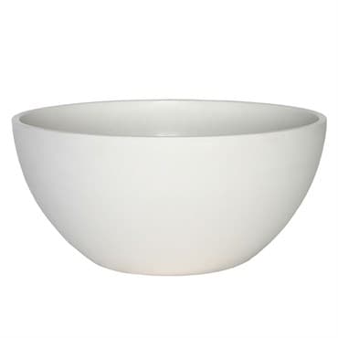 StoneArt 10" Napa Bowl White — photo 1 of 2