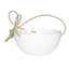 ArtStone 10" Napa Hanging Bowl with Rope White — thumbnail 1 of 2