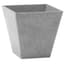 StoneArt Ella 8" Square Planter Grey — thumbnail 1 of 2