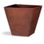 StoneArt Ella 8" Square Planter Rust — thumbnail 1 of 2