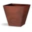 StoneArt Ella 10" Square Planter Rust — thumbnail 1 of 2