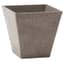 StoneArt Ella 12" Square Planter Grey — thumbnail 1 of 2