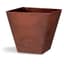 StoneArt Ella 12" Square Planter Rust — thumbnail 1 of 2