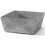 ArtStone Ella 10" Low Square Planter Grey — thumbnail 1 of 2