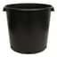 NS PC-10 WITH HANDLES, INJECTION MOLD, TRADE SIZE 10 GALLON, 10.27 GALLON, BLACK 10/CS 45CS/TOWER (15-1/4"X14-1/2"), 10Gallon — thumbnail 1 of 2