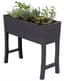 NuVue 35.5"x15"x32" Gray Elevated Garden Box — thumbnail 1 of 2