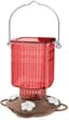 Natures Way 22oz Crimson Carnation Antique Glass Hummingbird Feeder — thumbnail 1 of 2