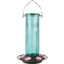 Natures Way 28oz Antique Glass Gravity Hummingbird Feeder Teal — thumbnail 1 of 2