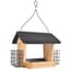 Natures Way 3qt Cedar Hopper Bird Feeder w/Suet Cages — thumbnail 1 of 2