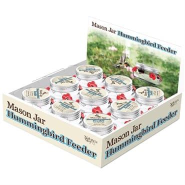 Natures Way 9pc 6oz Mason Hummingbird Feeder Tray Pack — photo 1 of 2