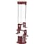 Natures Way 2.1qt Large Plastic Tube Seed Feeder Red — thumbnail 1 of 2